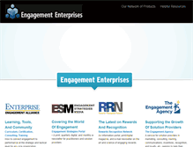 Tablet Screenshot of engagemententerprises.net